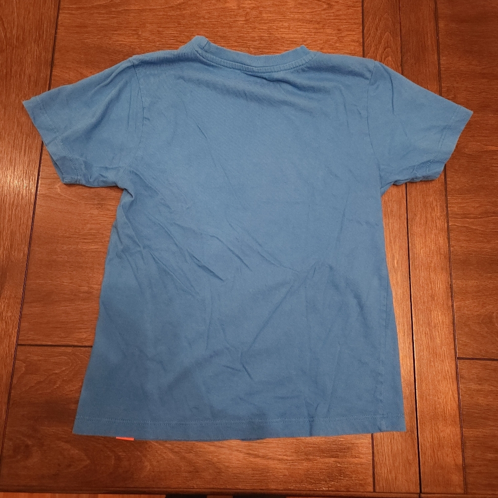 Free Planet Blue Tee with Sunset Print Boys Size 7 - Picture 5 of 5
